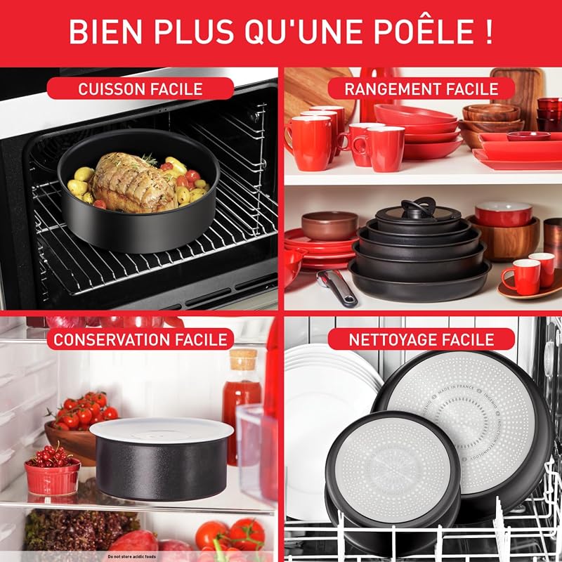 - Ingenio Unlimited On Lot de 2 Poêles 22 et 26 cm -amovible — photo 6 sur 7