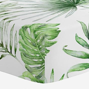 tropical crib sheet
