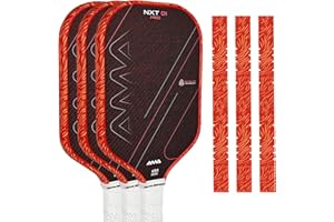 AMA SPORT Pickleball Paddle Edge Guard Tape with Stripes/Animal 3 Pack Edge Protection Tapes 20mm, 23mm, 26mm Width Paddle Ed