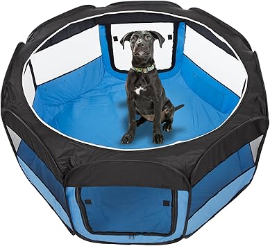 Parc A Jeu Pour Chien Et Animaux Domestiques Pour L Exterieur Et L Interieur En Tissu De Qualite Superieure Facile A Plier Grand Modele Pour Chats Chatons Lapins Hamsters