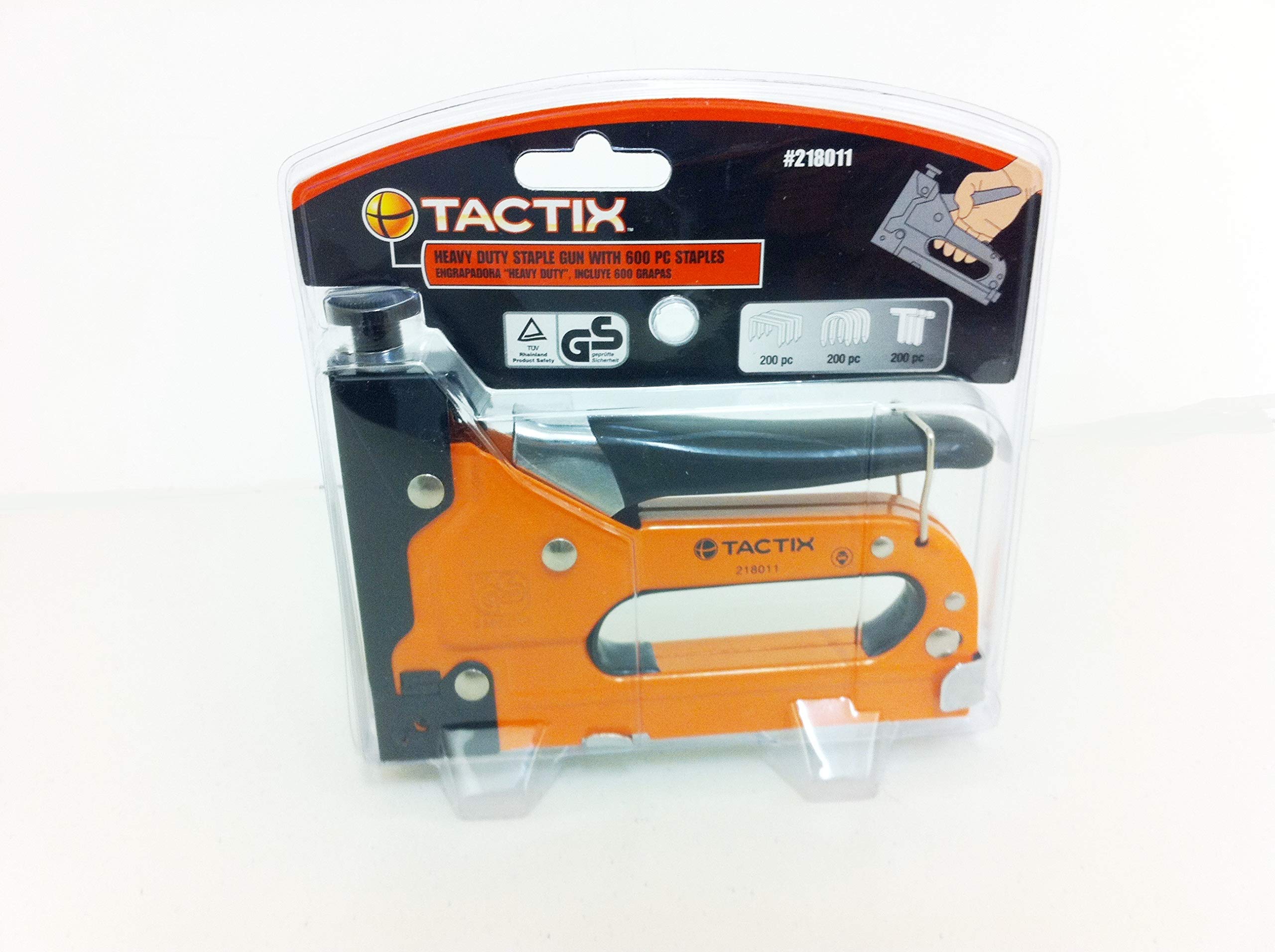 TACTIX Heavy Duty Staple Gun with 600 Staples