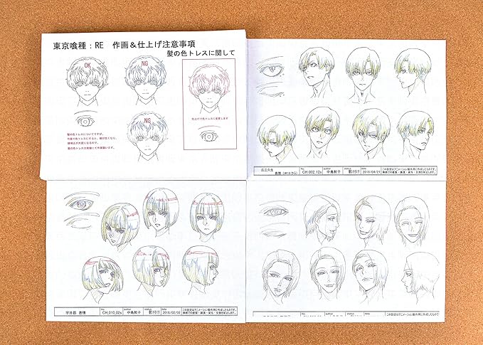 Amazon 東京喰種トーキョーグール Re 設定資料 制作資料 63枚 東京書販 アニメ 萌えグッズ 通販