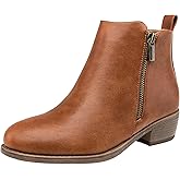 Jeossy Women
s 905 Ankle Boots, Classic Low Heeled Short Booties, Casual Comfortable Boots with Wide Widths Available
