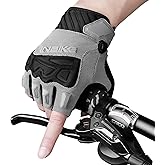 INBIKE Fingerless Cycling Gloves Breathable Protective for Road Mountain Bike MTB Riding