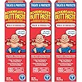 Boudreaux's Butt Paste Maximum Strength Diaper Rash Cream, Ointment for Baby, 4 oz Tube, 3 Pack