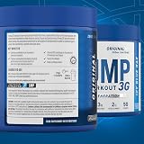 Applied Nutrition Pump 3G Pre Workout ICY Blue Raz 375g 25 Servings view 8