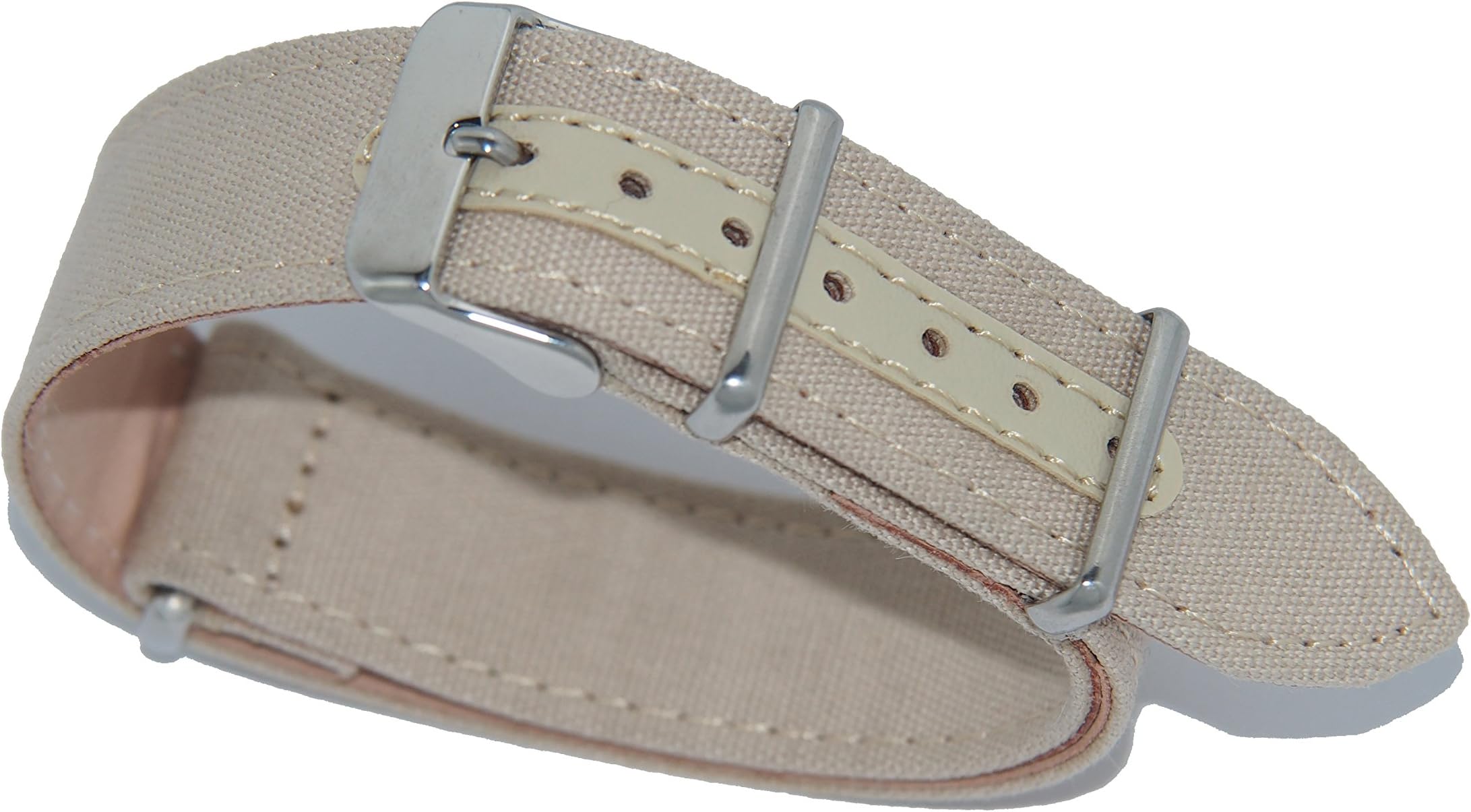 NATO Strap Leather And Cordura