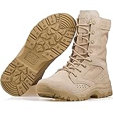 HANAGAL Men's Military Boots Lightweight Army Combat Tactical Military Boots For Men Hunting Jungle Hiking Work Boots