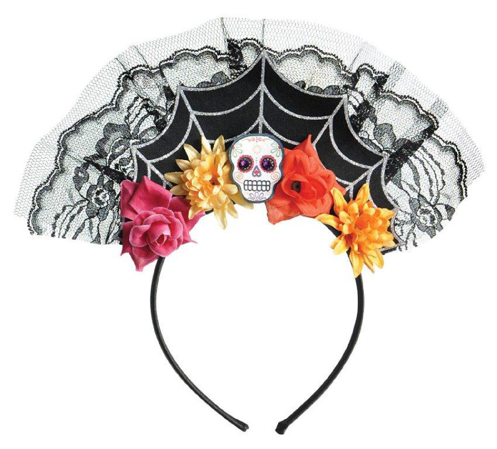 (DNB) Adult Ladies D.O.T.D Spiderweb Headband