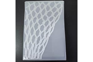 NZJ 3D Texured Sea Decorative Fishing Net Plastic Embossing Folders for Card Making Scrapbooking and Other Paper Crafts