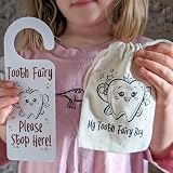 A&M Natural Living Tooth Fairy Bag Set with Certificates and Door Hanger view 3