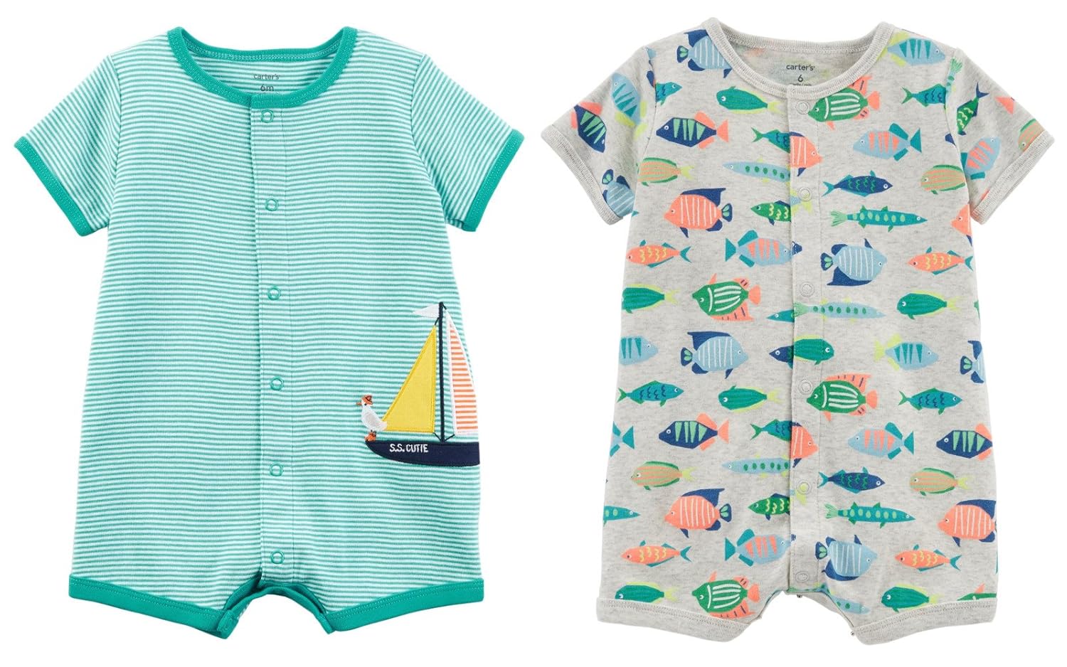 carters baby boy rompers