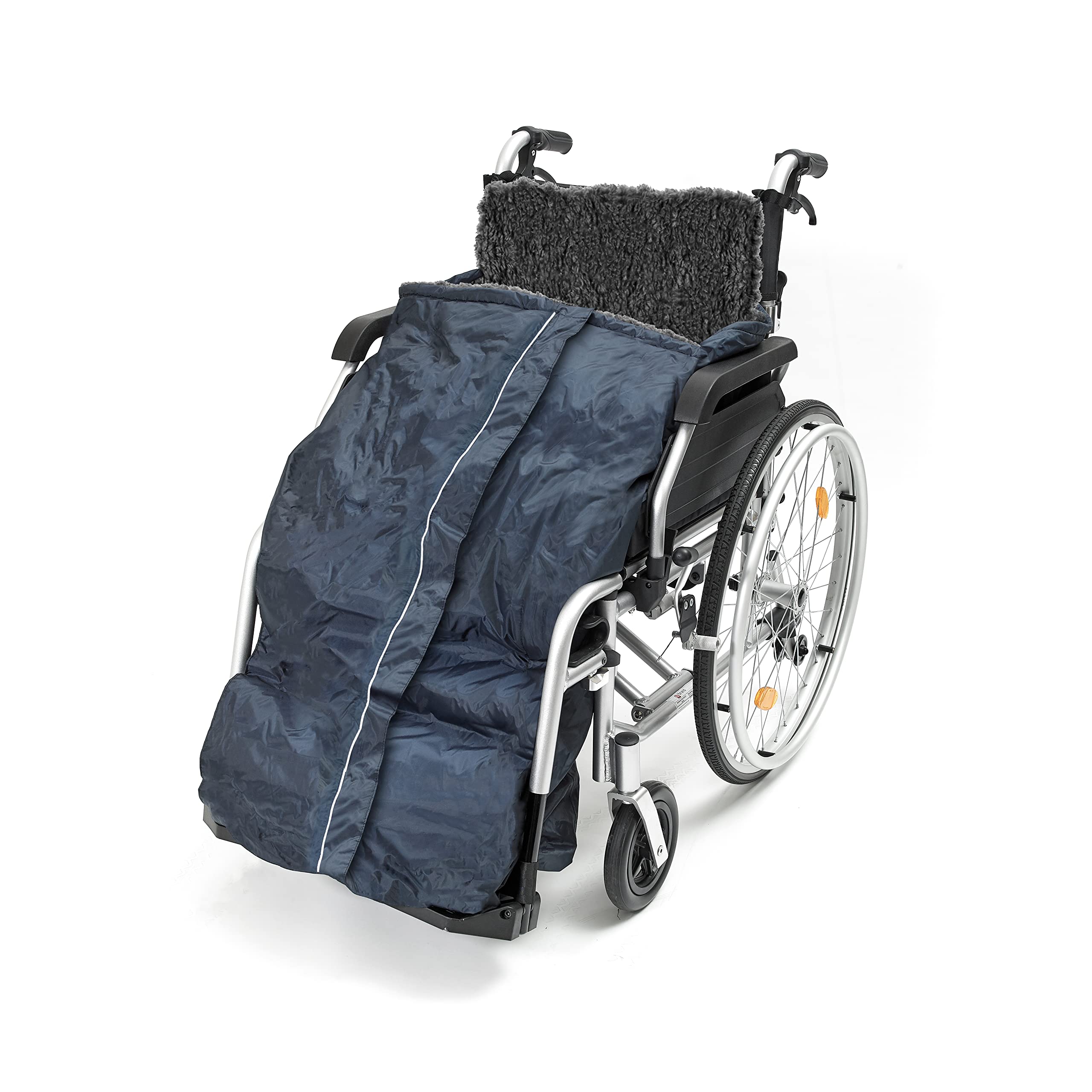 NRS Healthcare Q96978 NRS Fleece-Lined Cosy, Waterproof and Comfortable Wheelchair Cosy