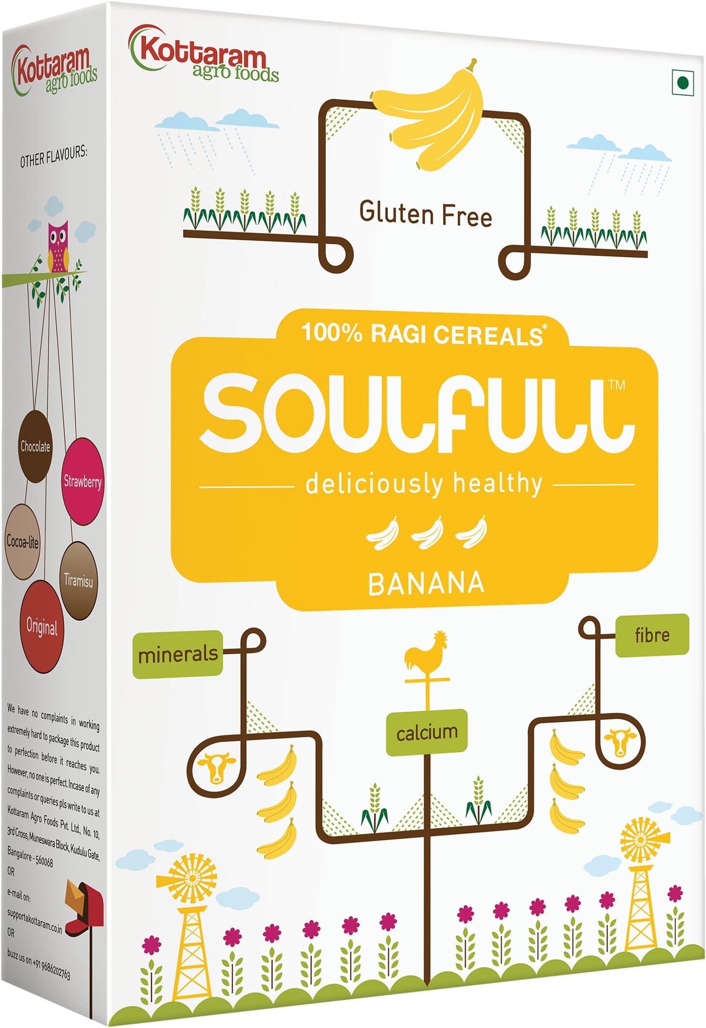 Soulfull Ragi Flakes-Banana 300gm