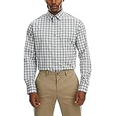 Perry Ellis Mens Perry Ellis Men's Long Sleeve Performance Button Down Dress Shirt