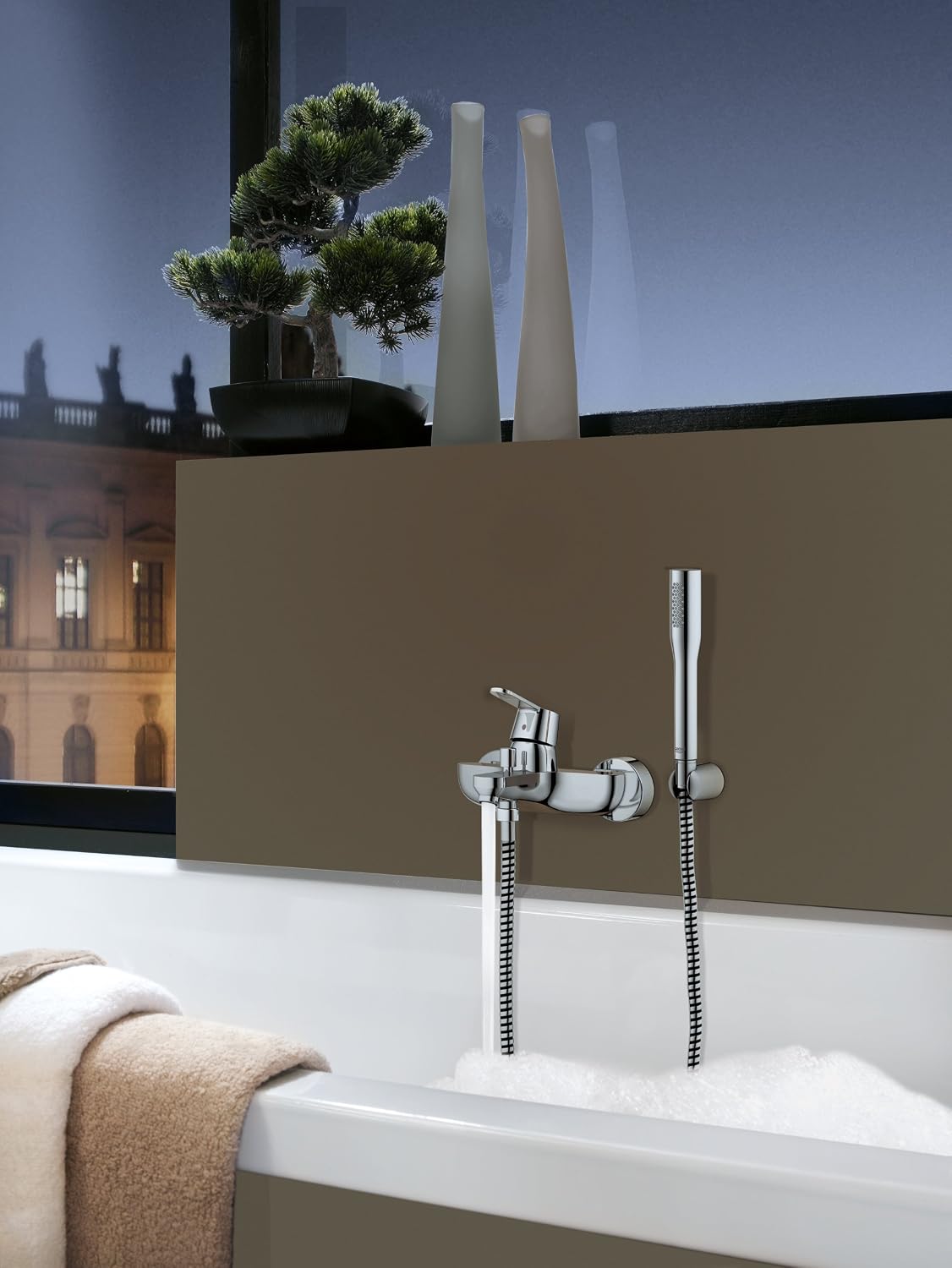 GROHE 32887000 Get Single-Lever Bath Mixer, Chrome - Image 4
