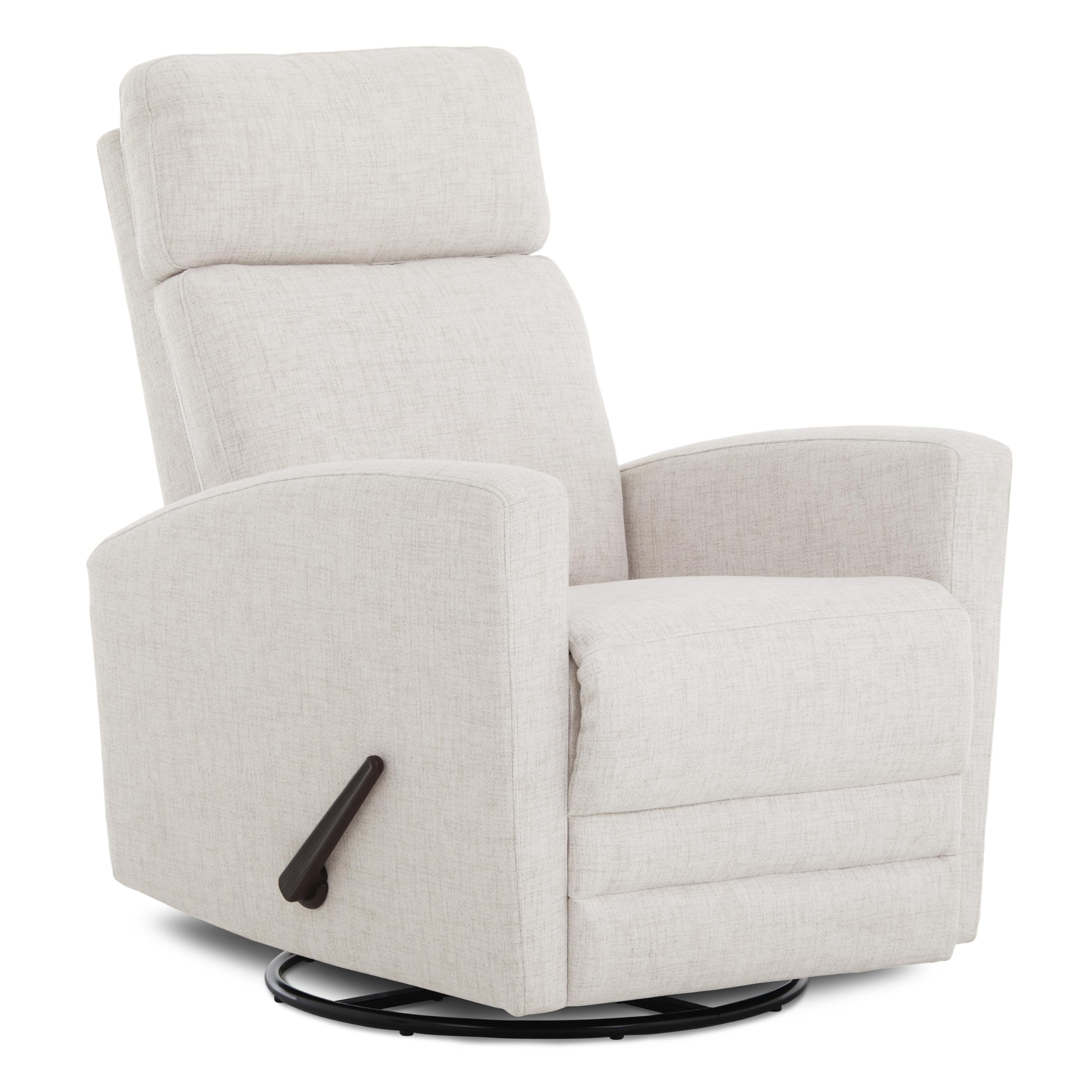 Photo 1 of *   *missing parts used**Dream On Me Chatham Basic Nursery Rocking Glider in Ecru, 360° Swivel Motion, FSC Certified, Greenguard Gold & JPMA Certified Nursery Glider, Three Rocking Modes Nursery Glider Recliner