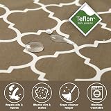 MidWest Homes for Pets Large Dog Crate Cover with Teflon Protector Brown Print view 4