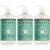 MRS. MEYER'S CLEAN DAY Hand Soap, Basil Scent, 12.5 Fl Oz Bottle - 3 Pack