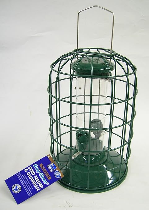 Rspb Premium Seed Feeder Guardian Cage Amazon Co Uk Garden