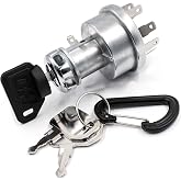 Starter Ignition Switch w/Umbrella Key Protection for John Deere Tractors | 3025E 3032E 3033R 3036E 3038E 3038R 3039R 3045R 3046R 4044M 4044R 4049M 4049R 4052M 4052R 4066M 4066R