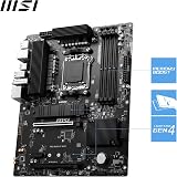 MSI PRO B650-S WIFI ATX Motherboard AM5 DDR5 Ryzen 9000 8000 7000 WiFi 6E view 3