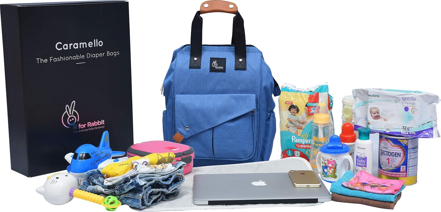 r for rabbit diaper bag