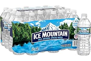 Ice Mountain Brand Natural Spring Water,16.9 Fl Oz (24 Pack)