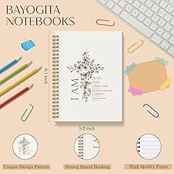 BAYOGITA Inspirational Christian Notebook - Bible