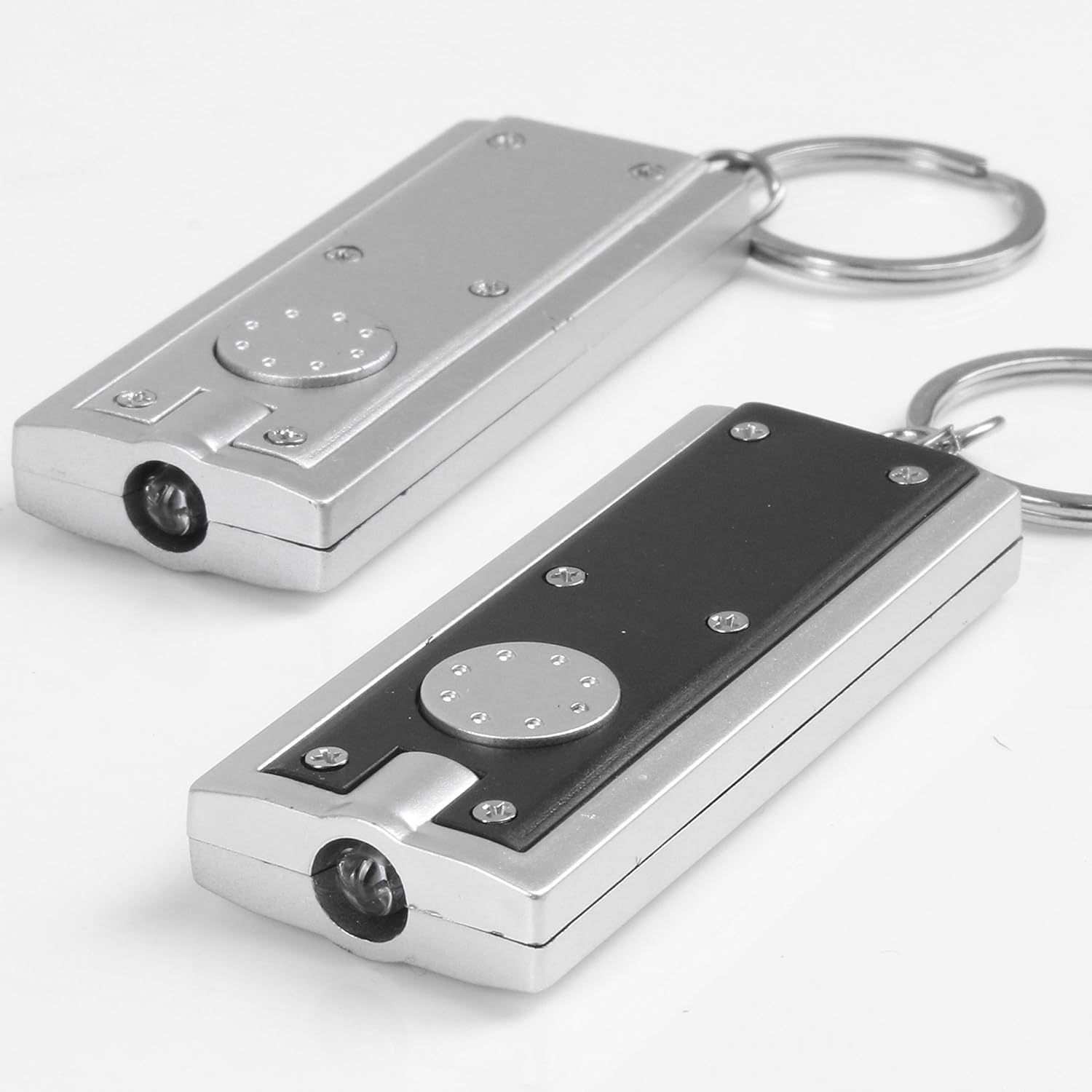 2X Super Bright LED Keyring Torches Small Keychain Flashlight Amazon