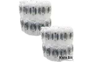 SPEEDAIR Kwik Air 342 Count 4x8 Air Pillows 40 Gallon 6.6 Cubic feet HDPE For Speed Air Void Fill Cushioning Shipping Packing Package (SA84PF-40)