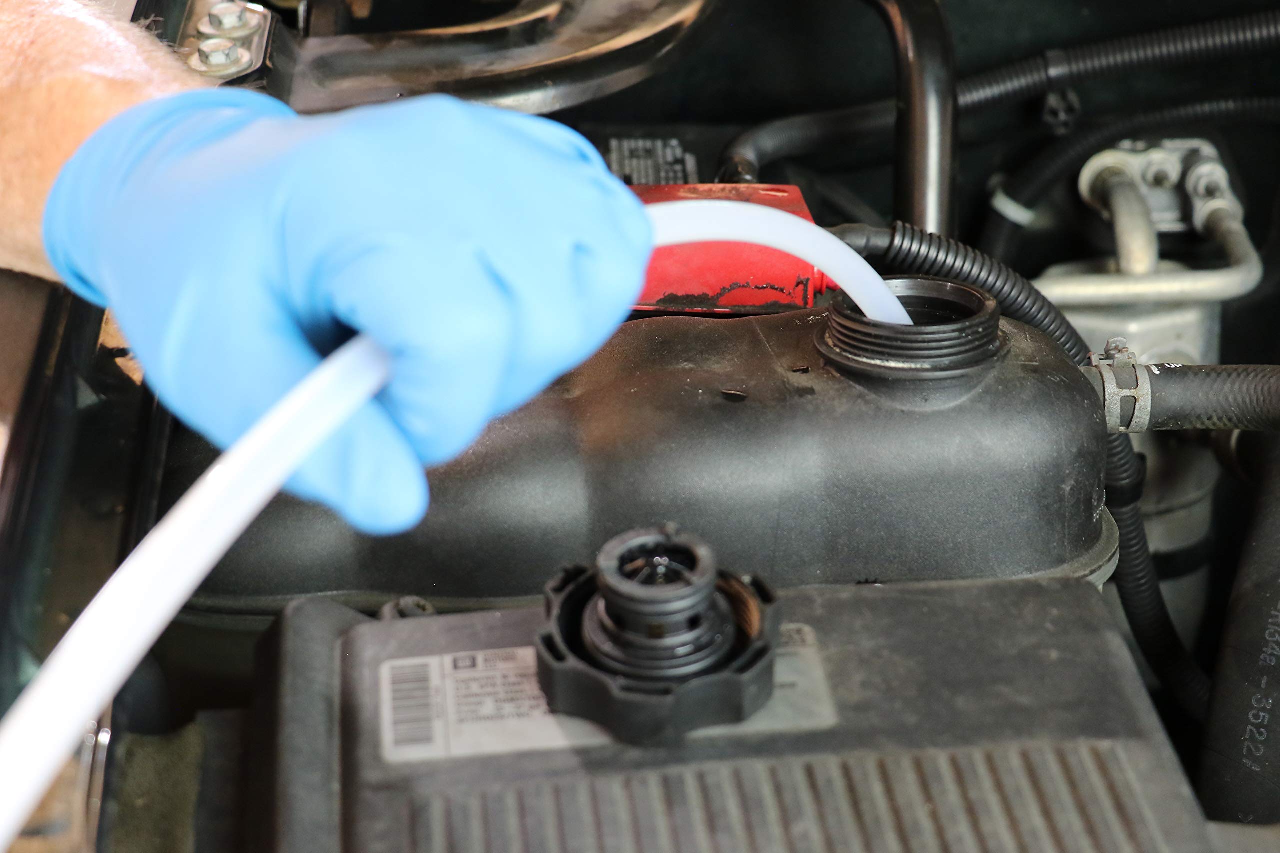 Mityvac 7201 Manual Fluid Evacuator Plus with 2.3 Gallon Reservoir; Evacuates or Dispenses