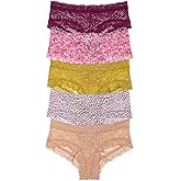 Victoria's Secret Women's Lace Cheeky Underwear, Minimal Coverage Panties for Women, Multi Pack (XS-XXL)