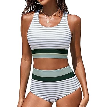 amazon sexy bathing suits Holipick Black Women Tummy Control One Piece Swimsuit main image 1