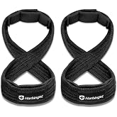 Harbinger Figure 8 Padded Lifting Straps: Ultimate Grip Support for Heavyweight Lifter
