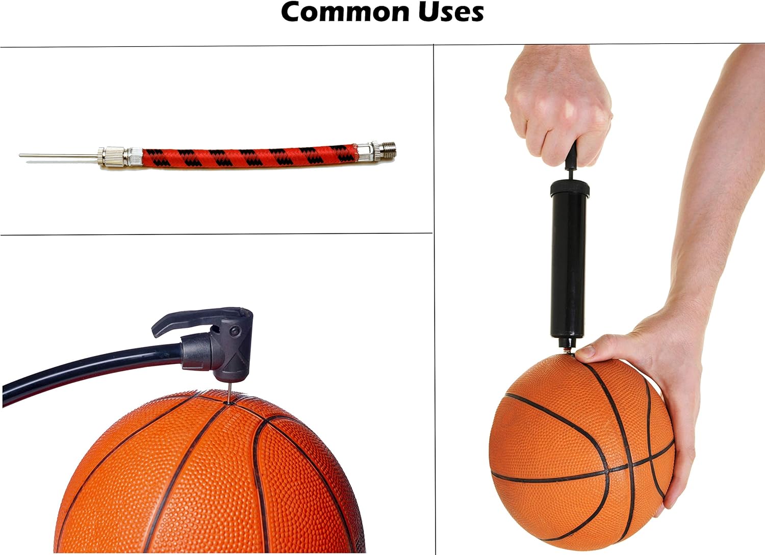 P7SUPPLIES FAST Ball Inflation Ball pump needles (3 pack) football