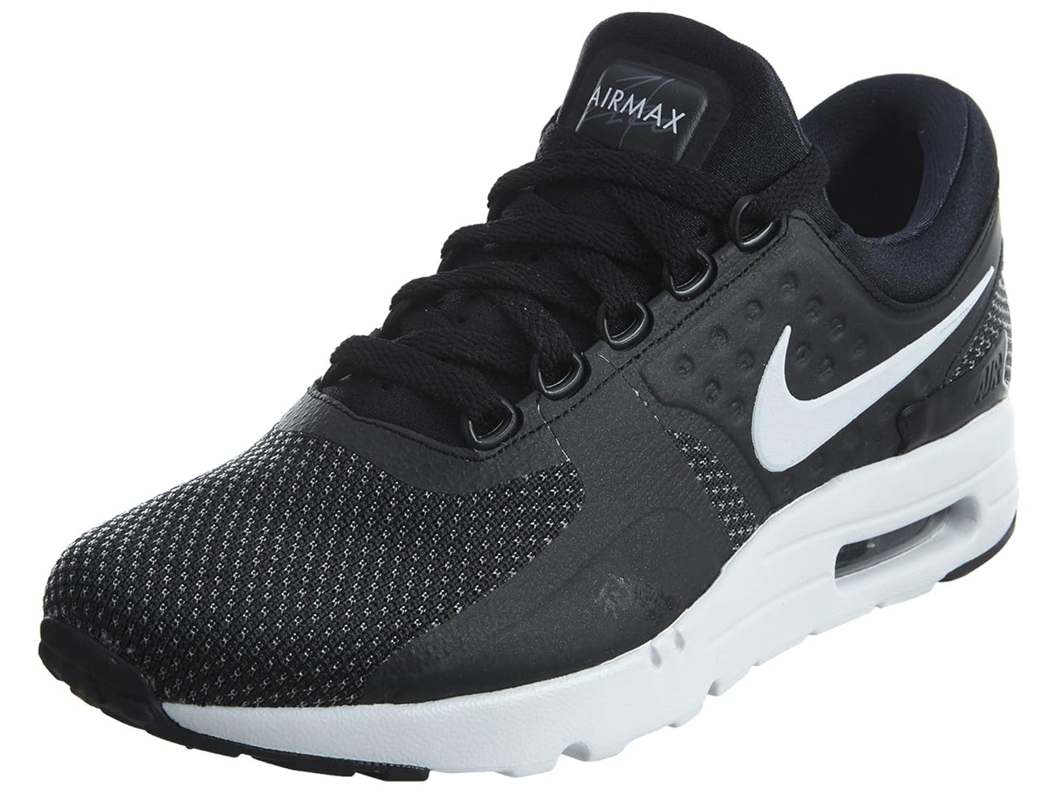 nike air max zero essential white on feet