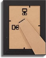 Fabian Clarke London 8x6 Modern Black Wooden Frame with White Mount 7x5 view 3