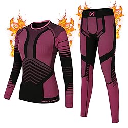 MEETWEE Thermal Underwear for Women, Long Johns Ski