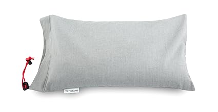 Amazon Com T2pillows Buckwheat Travel Pillow 100 Organic Cotton