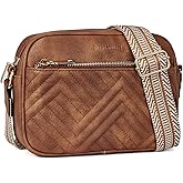 BOSTANTEN Quilted Crossbody Bags for Women Vegan Leather Purses Small Shoulder Handbags with Wide Strap | Quilted, Small, with Wide Strap, Quilted, Purses, Small