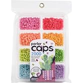 Perler Bright Colors Caps Bead Tray, 2000pcs
