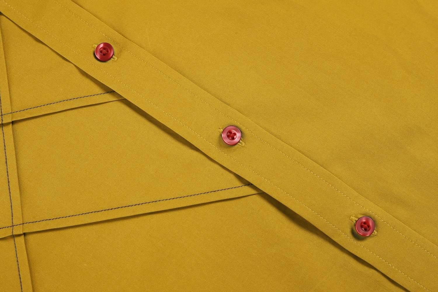 Coofandy Camicie Casual Uomo Maniche Lunghe Shirt Slim Fit Taglie S-XXXL