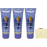 Bath & Body Works Limited Edition Princess Collection Cinderella 3 Pack Body Cream Bundle with a Creamy Rose Bar Soap - Full Size