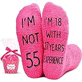 HAPPYPOP Birthday Gifts for Older Women - Birthday Socks for 51-60 Year Old Woman
