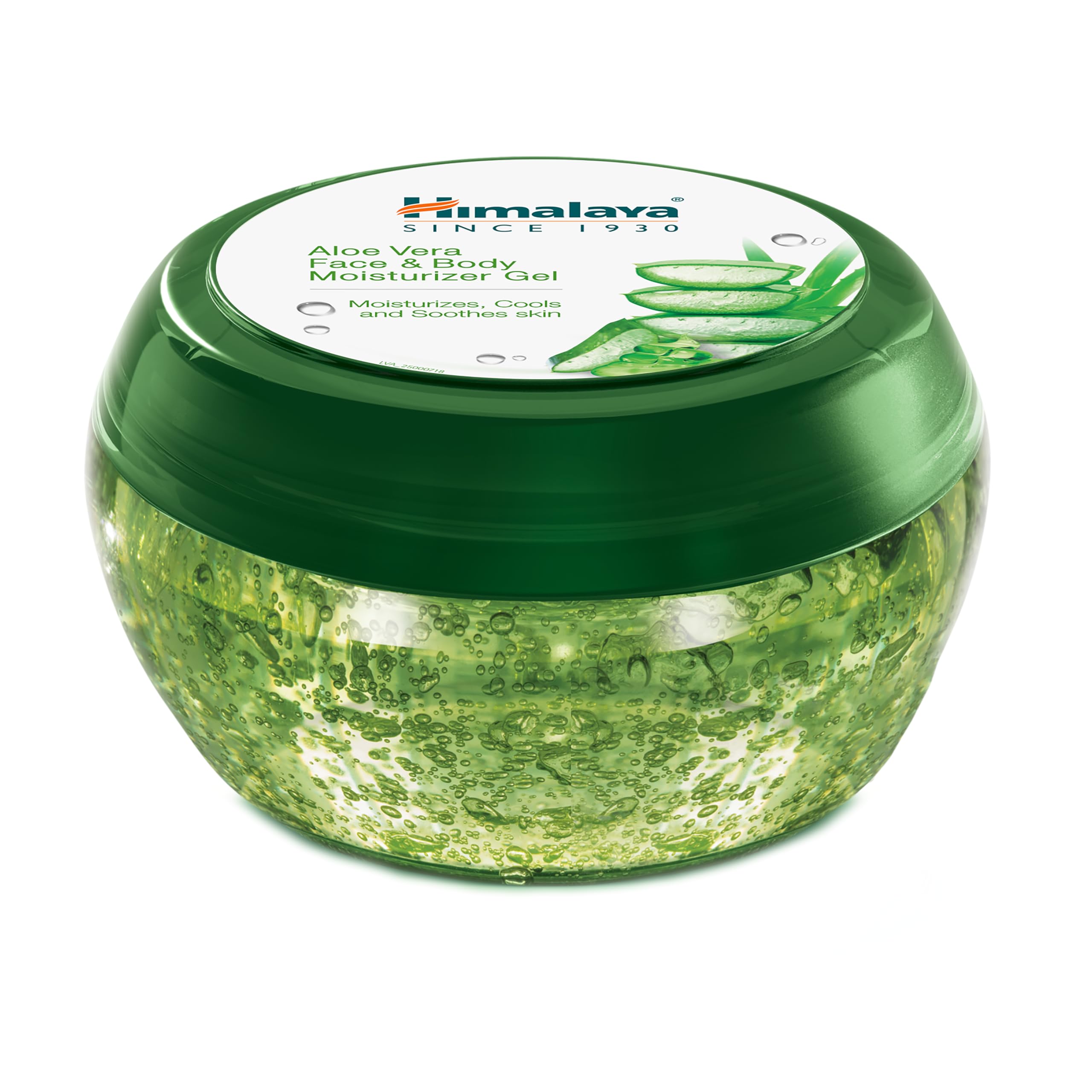 Himalaya Aloe Vera Face & Body Moisturizer for Hydrated and Moisturized Skin Lightweight and Non-Sticky | Cools, Soothes and Softens the Skin, No Paraben and Harsh Chemicals -300ml