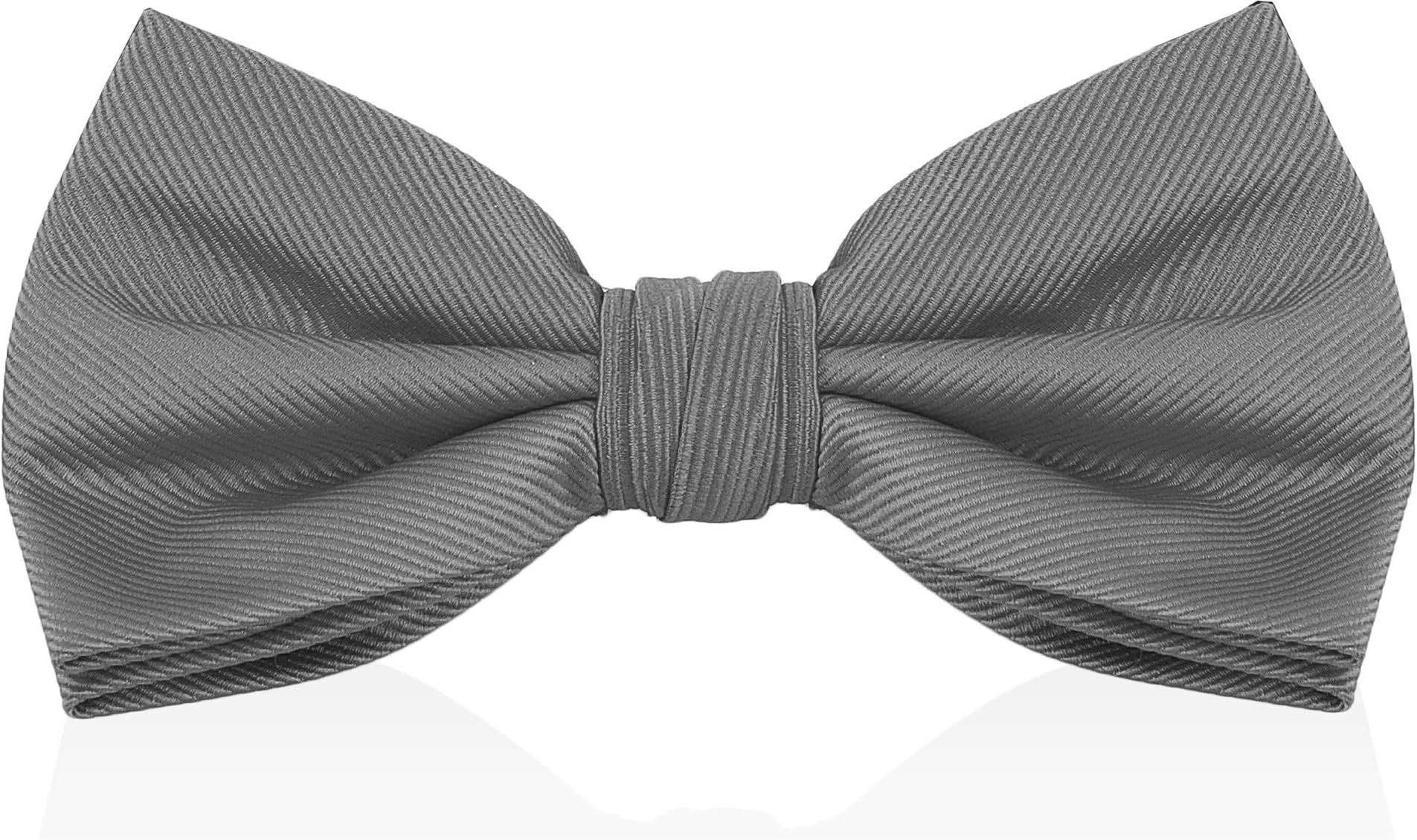 LUTHER PIKE SEATTLEBow Ties For Men - Mens Woven Pre Tied Bowties, Bowtie Tuxedo Solid Color Formal Bow Tie for Costume