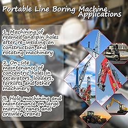 INTSUPERMAI 110V Line Portable Boring Machine with