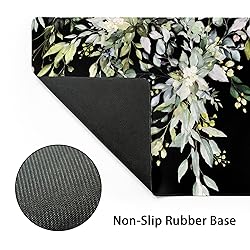 Sage Green Leaves Gaming Mouse Pad XXL Spring