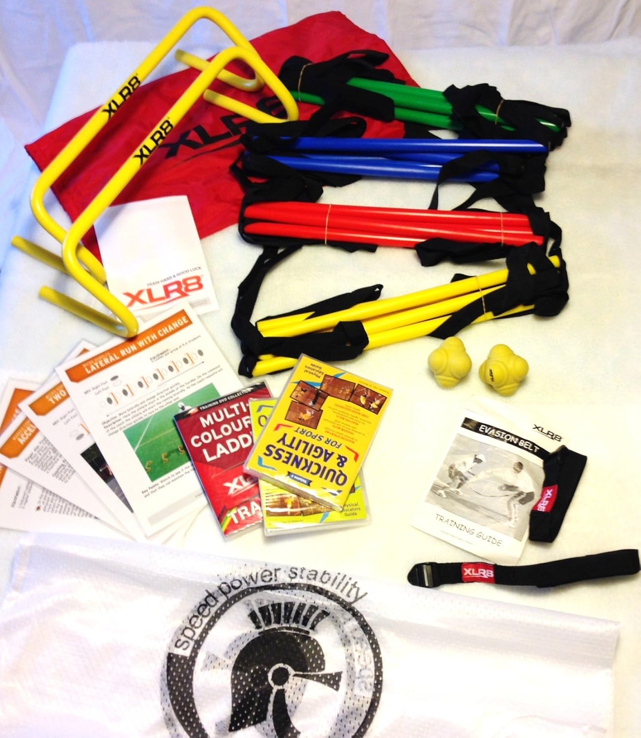Football Training Kit XLR8 Primary School Fitness Pack A Carefully